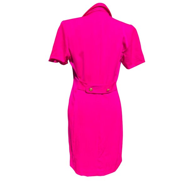 Premier Dresses Petites Vintage Pink Blazer Dress with Statement Button Size 8 - Picture 7 of 17